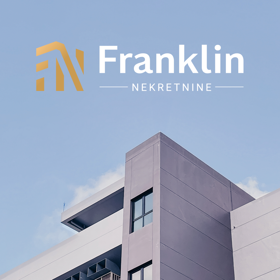 A cover image for Franklin nekretnine branding case study