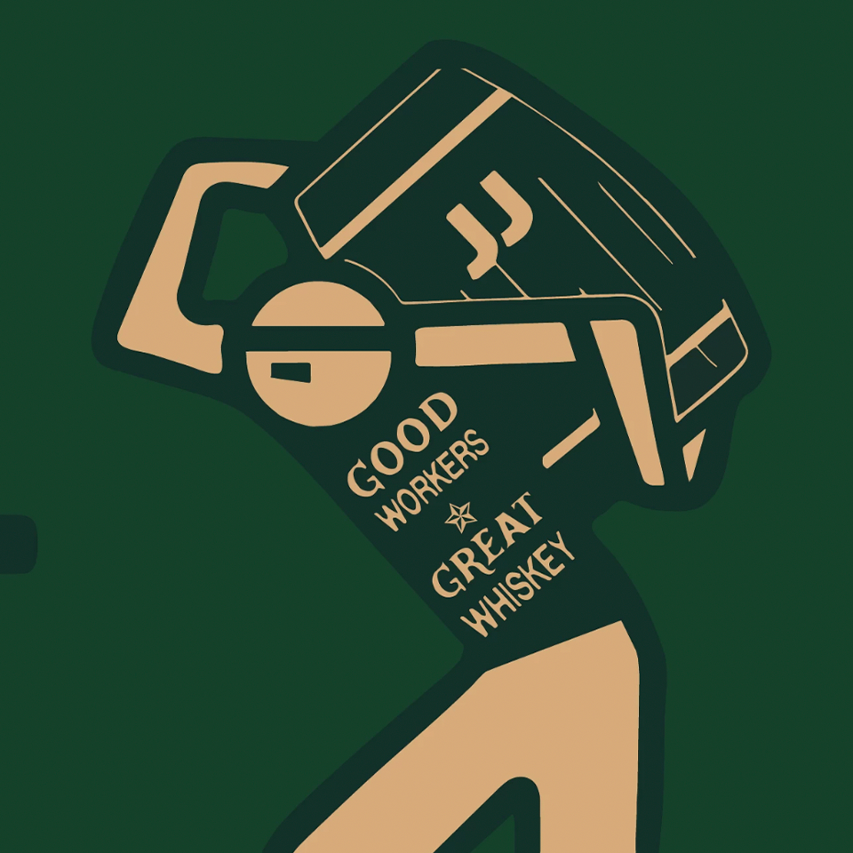 An image of Jameson worker - a cover for Jameson social media case study