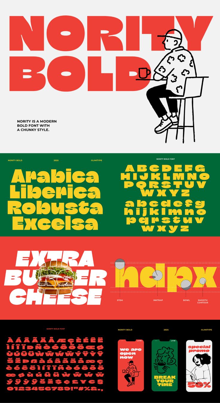 bold and expressive fonts