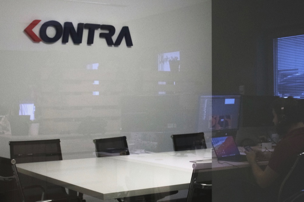 Marketing agency office